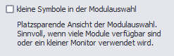Erscheinungsbild-KleineSymboleModulauswahl