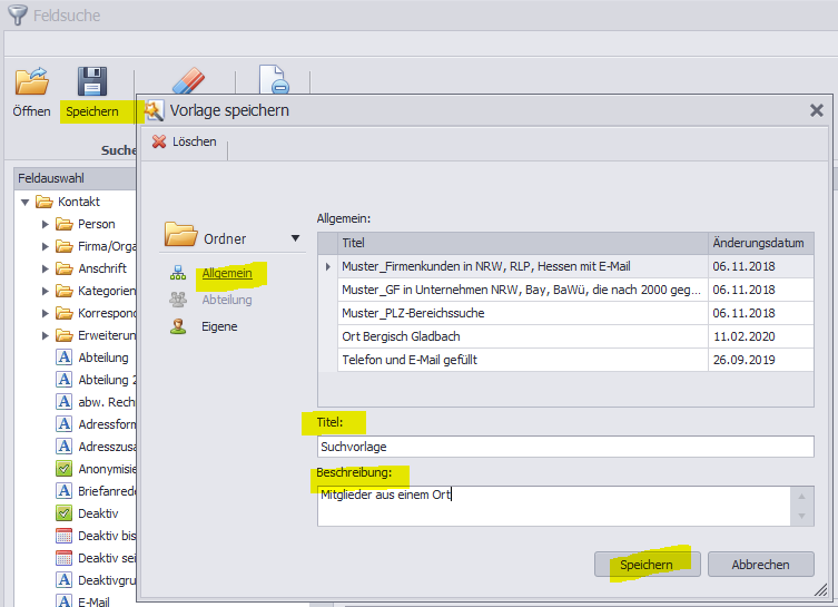 Feldsuche-Vorlage-speichern