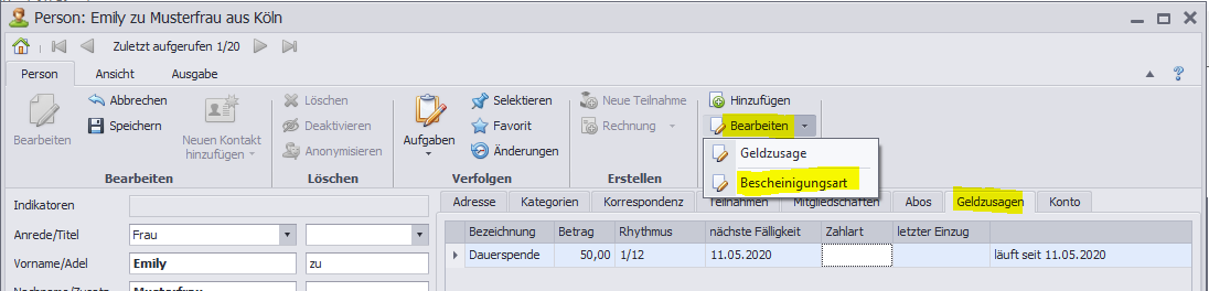 Geldzusage-bearbeiten-BeschArt