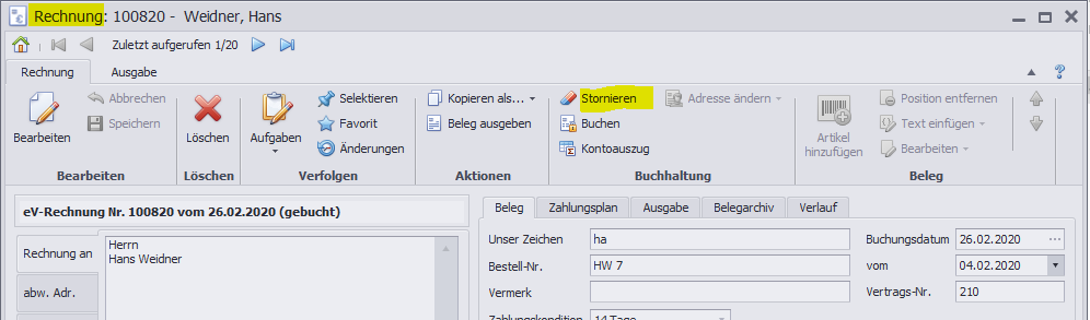 Rechnung-stornieren