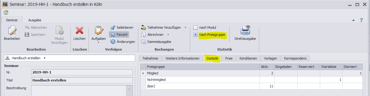 Seminar-Statistik-Preisgruppe